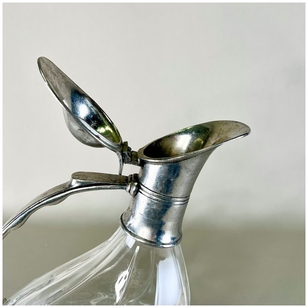 Karaffel - vintage fransk med tindetaljer