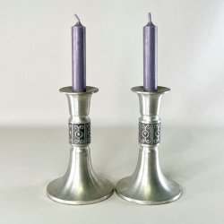 Lysestager (par) tin - Haugrund