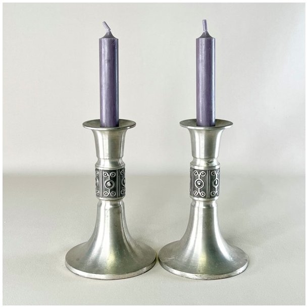 Lysestager (par) tin - Haugrund