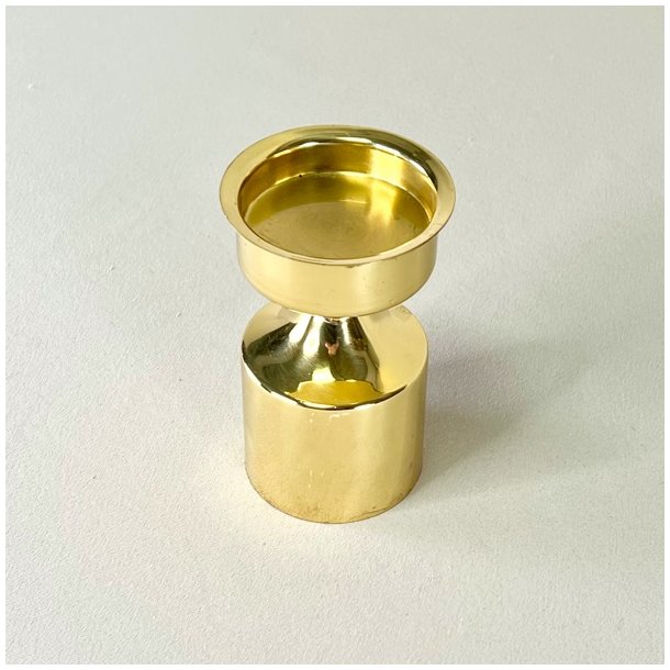 Messing lysestage - Hejl  