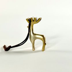 Gylden hjort (s�t a' 2 stk samlet) m/oph�ng