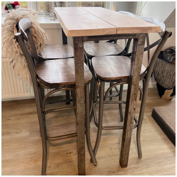 Barbord m/4 barstole - unika bord 