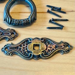 Mbelgreb - hngegreb m/kobbereffekt (genbrug - 3 stk samlet)