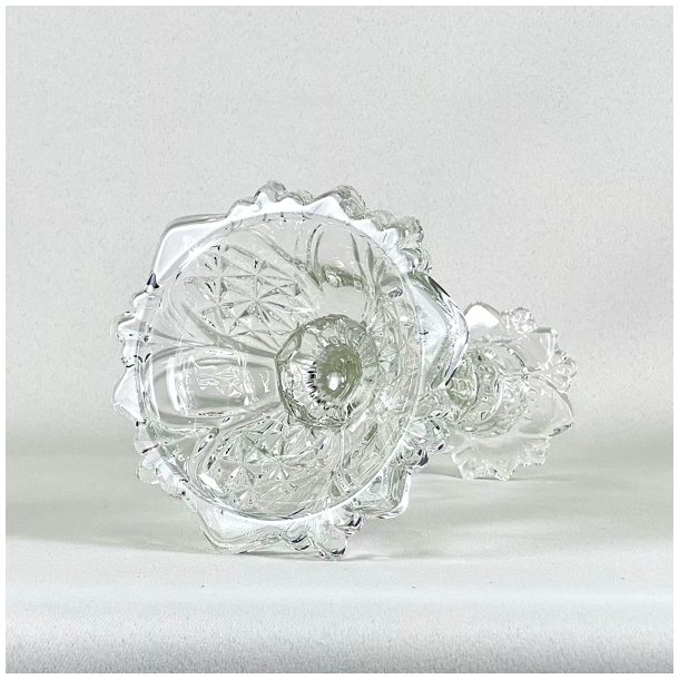 Lysestage - glas, hj