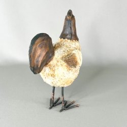 Hane - figur i metal 