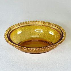 Hnekrukke - ravfarvet m/perlekant