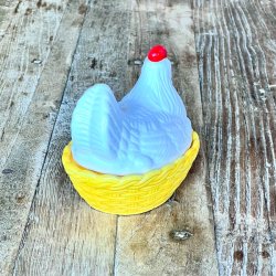 Hnekrukke med gul kurv