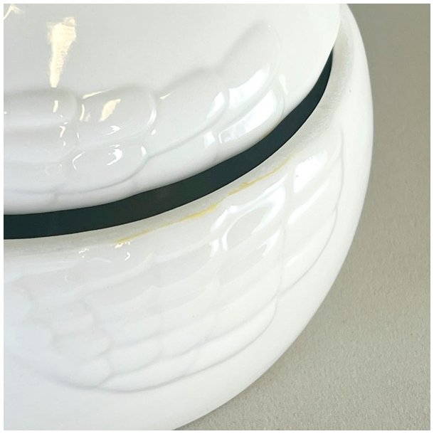 Hnekrukke - hvid, buttet 