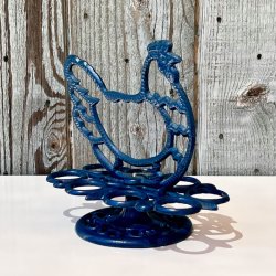 Fransk ggeholder - bl hne