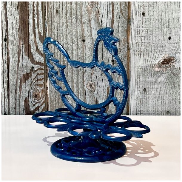 Fransk ggeholder - bl hne