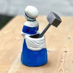 Kkkendame - vintage holder til kkkengrej