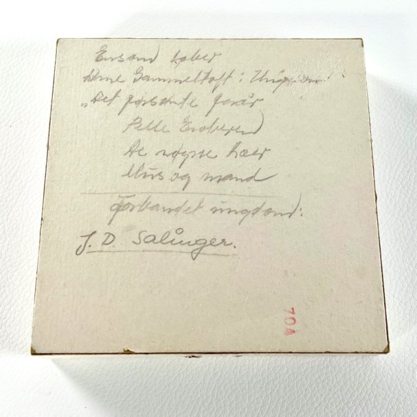 Hollandske kakler (12 stk) i �ske, 4x4 cm 