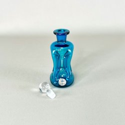 Kluk-kluk Karaffel, mini - Holmegaard, bl