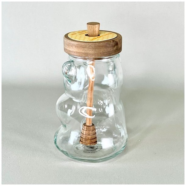 Honning glas med lg - stor bjrn