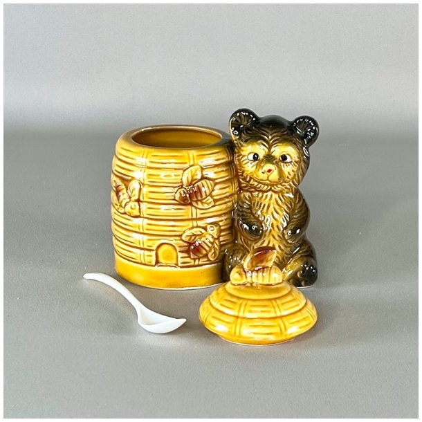 Honningkrukke m/bamse - antik