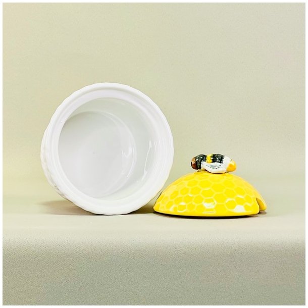 Honningkrukke med bi p lg 