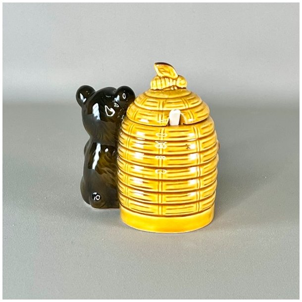 Honningkrukke m/bamse - antik