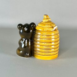 Honningkrukke m/bamse - antik