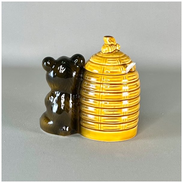 Honningkrukke m/bamse - antik