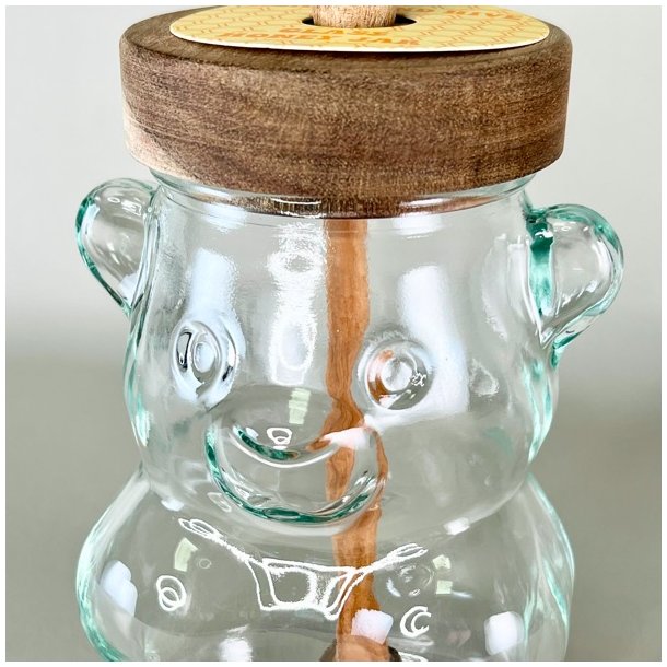 Honning glas med lg - stor bjrn