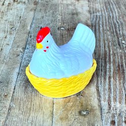 Hnekrukke med gul kurv