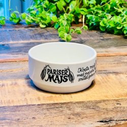 Saltkar med opskrift (Pariser majs)