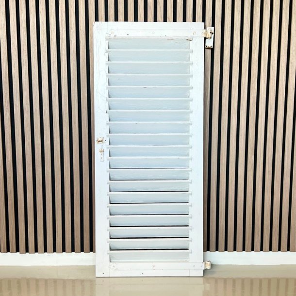 Skodde m/patina - hvid, 45 x 105 cm