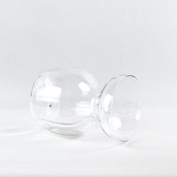 Hyacintvase - klar, Holmegaard 