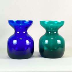 Hyacintvase - grn eller bl 