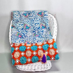  Sari madras (45x120 cm) - bllige farver 