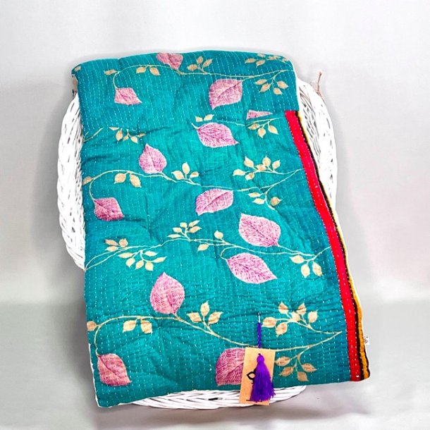 Sari madras (45x120 cm) - grnlig 