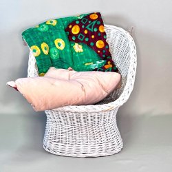 Sari madras (45x120 cm) - grn/brun