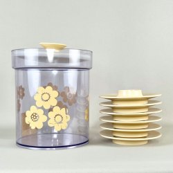 Dsette - retro plastbeholder, Erik Kold