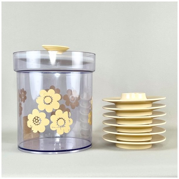 Dsette - retro plastbeholder, Erik Kold