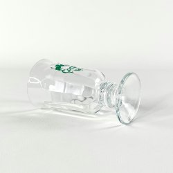 Irish Coffee glas (4 stk samlet) - krus m/hank, grn skrift