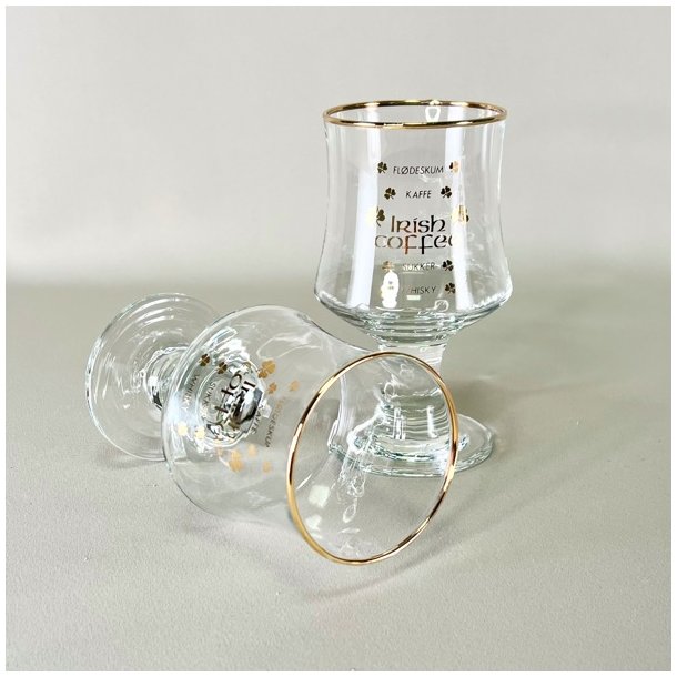 Irish Coffee glas (2 stk samlet) - Skibsglas stil