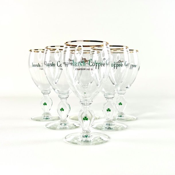 Irish Coffee glas (6 stk samlet) - Tullamore Dew
