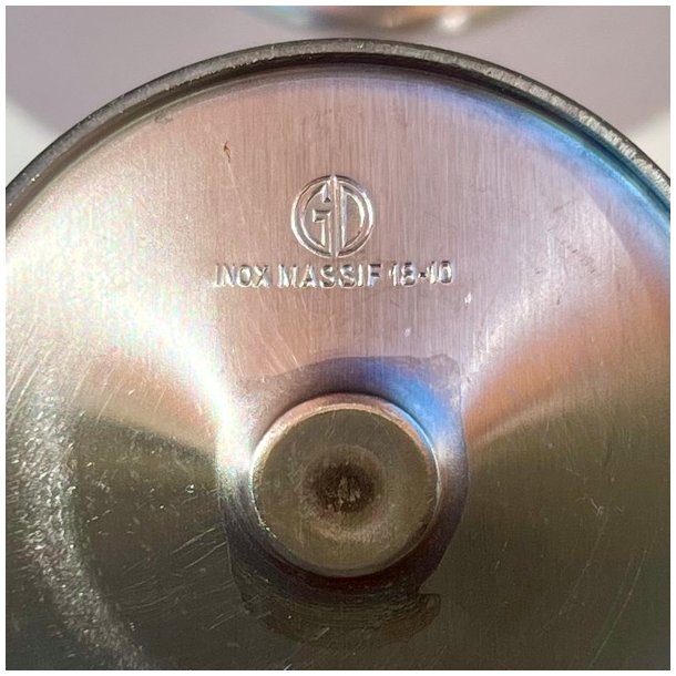 Isskle i metal (st a' 4 stk) 