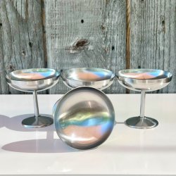 Isskle i metal (st a' 4 stk) 