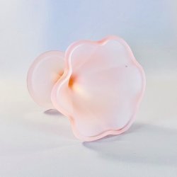 Dessertglas - lyserdt, frostet