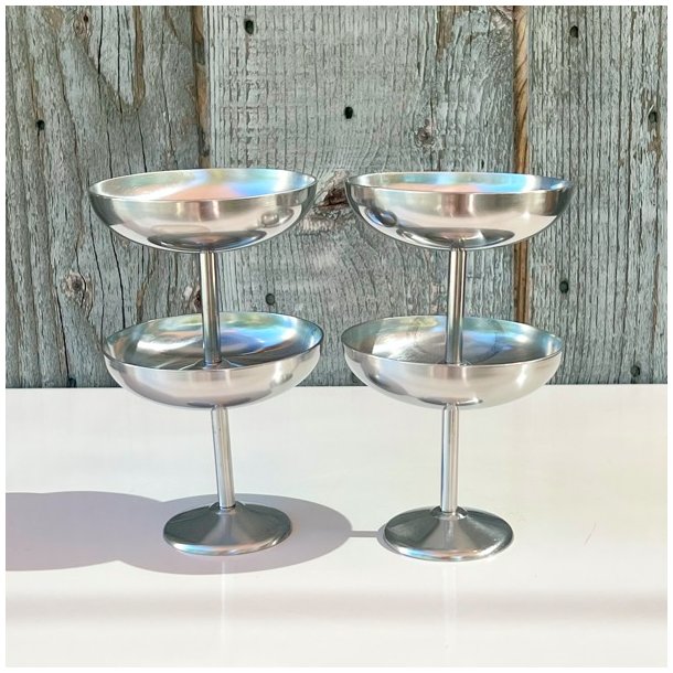 Isskle i metal (st a' 4 stk) 