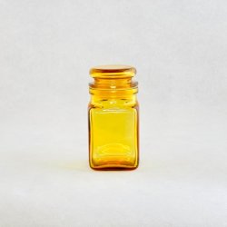 Apotekerglas - italienske, gul 