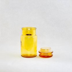 Apotekerglas - italienske, gul 