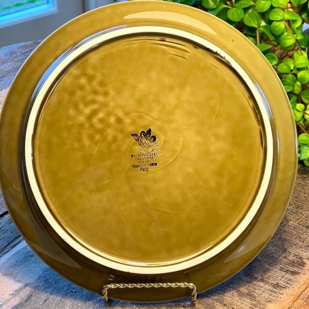 Tallerken til fondue - italiensk stentj