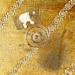 Lille bakke - italiensk, dekoreret tr 