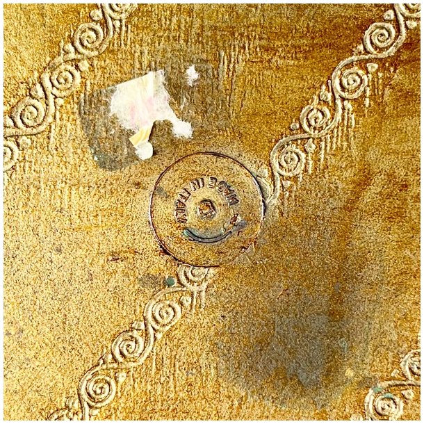 Lille bakke - italiensk, dekoreret tr 