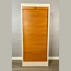 Arkivskab med jalousilge - SOLGT 