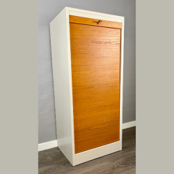 Arkivskab med jalousilge - SOLGT 