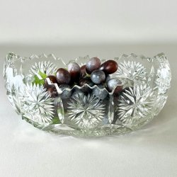 Glasskl - jardiniere, isblomster