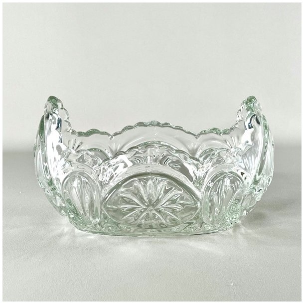 Glasskl - jardiniere, stjernemnster